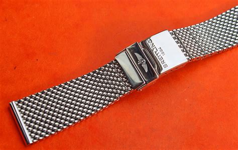 breitling melanaise armband|Breitling watch bands.